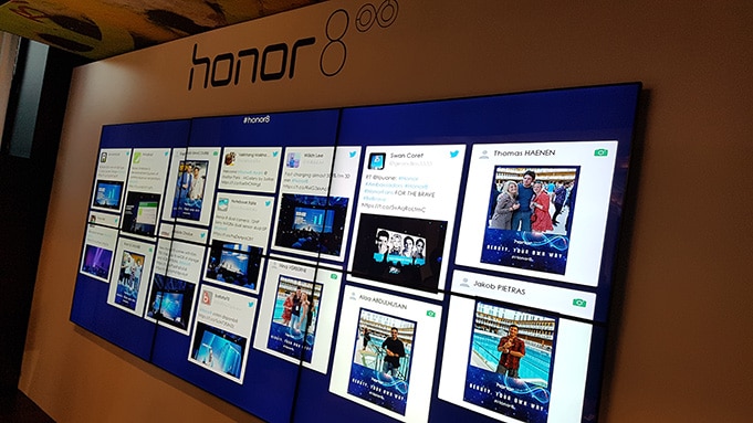 Lancement Honor 8 Molitor