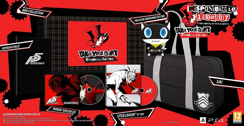 Precommande Persona 5 Collector Edition Take Your heart