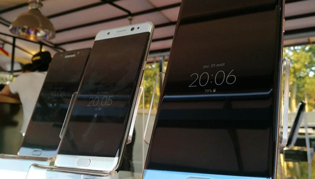 Prise en main avis Galaxy Note 7 Samsung