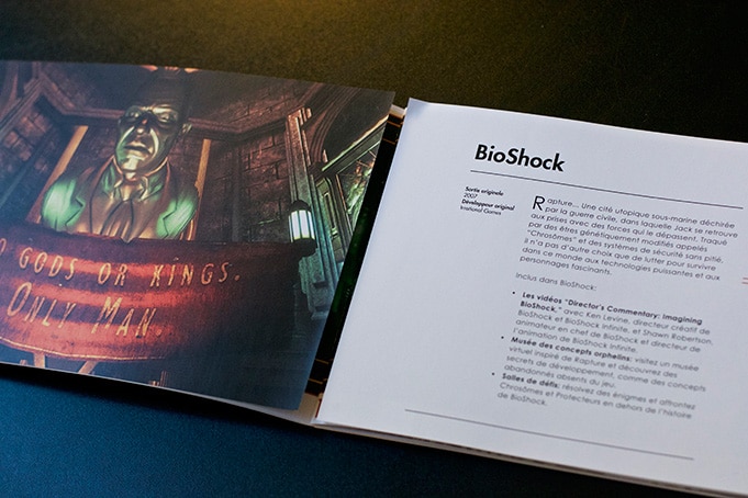 unboxing press kit bioshock the collection