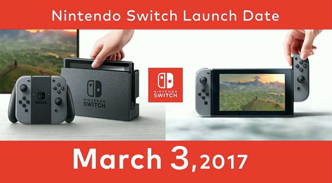 Nintendo Switch Prix Date Jeux