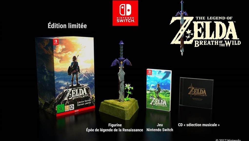 Precommande Zelda Breath Of The Wild Collector