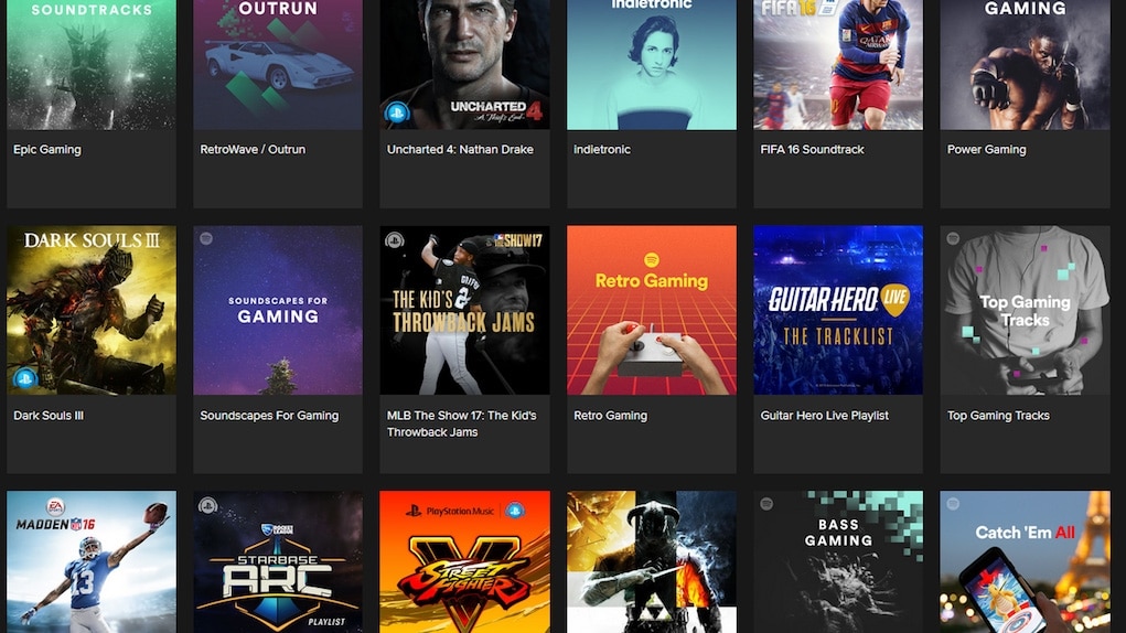 Spotify Gaming Musique jeux video