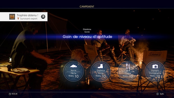 Trophee Platine FFXV Final Fantasy XV