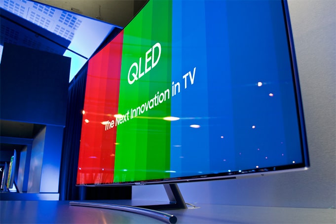 Samsung TV QLED Lancement