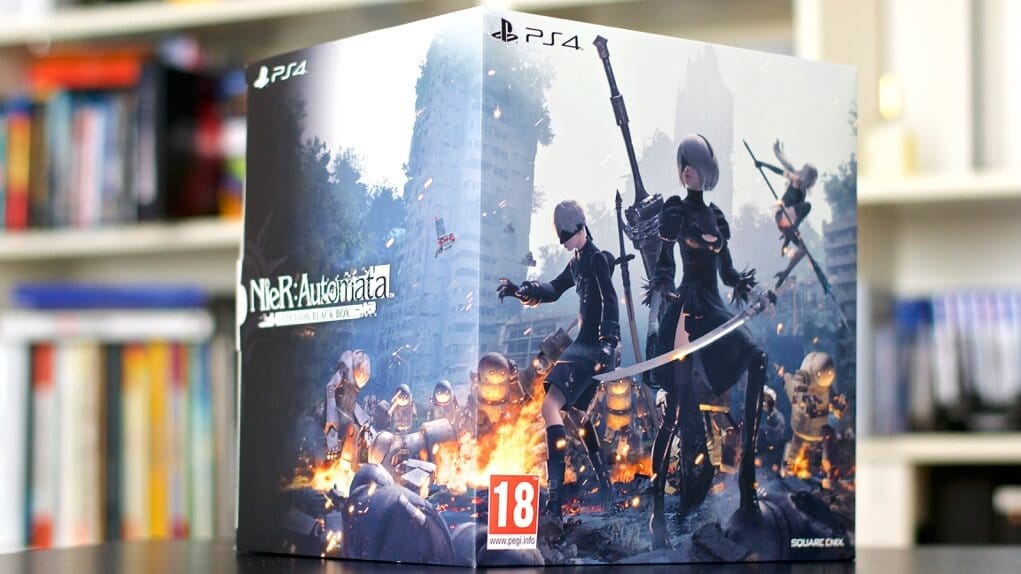 Unboxing Nier Automata Collector Black Box