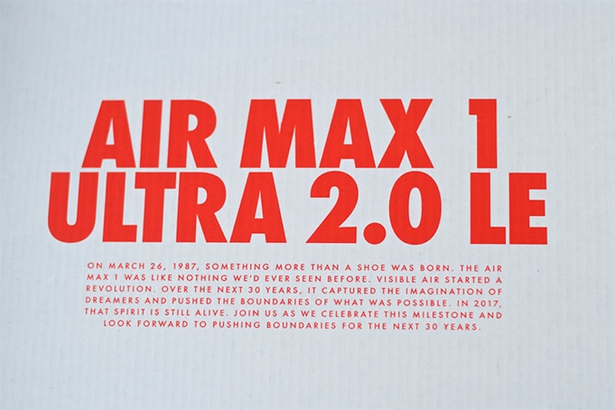 Air Max 1 Ultra 2.0 LE Unboxing