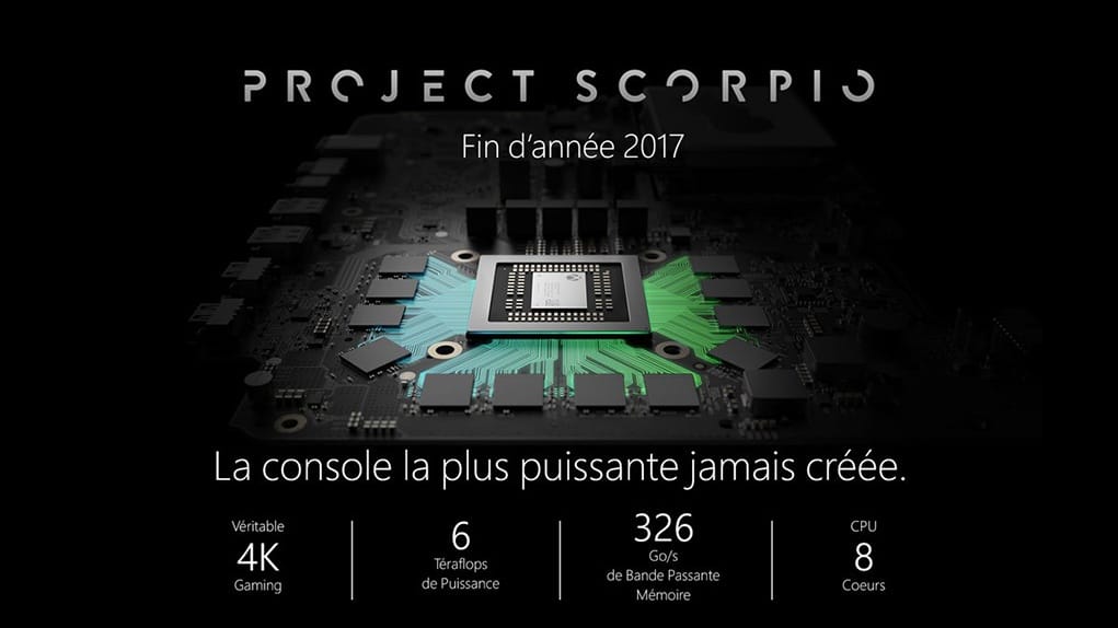 Xbox Scorpio Specs Prix Date