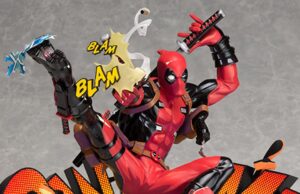 Figurine Deadpool Breaking the Fourth Wall