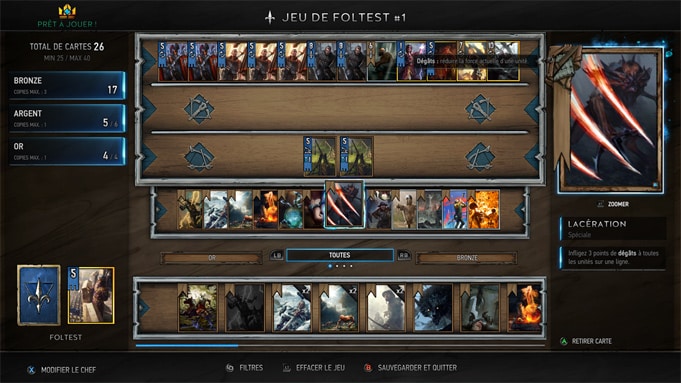 Avis test Gwent