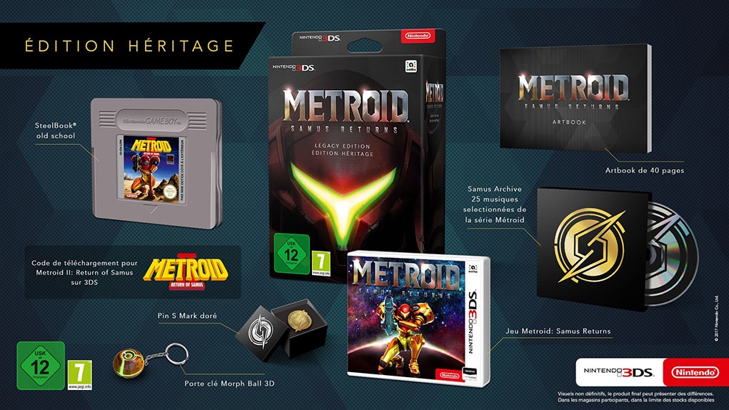 Unboxing] Metroid Samus Returns Edition Collector Héritage