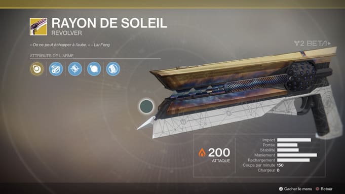 Impressions Test Destiny 2 Rayon de SOleil