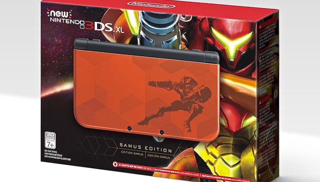 Nintendo 3DS XL Metrod Samus Edition COllector