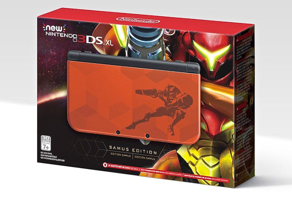 La New 3DS XL Samus Edition Metroid Collector Commandes
