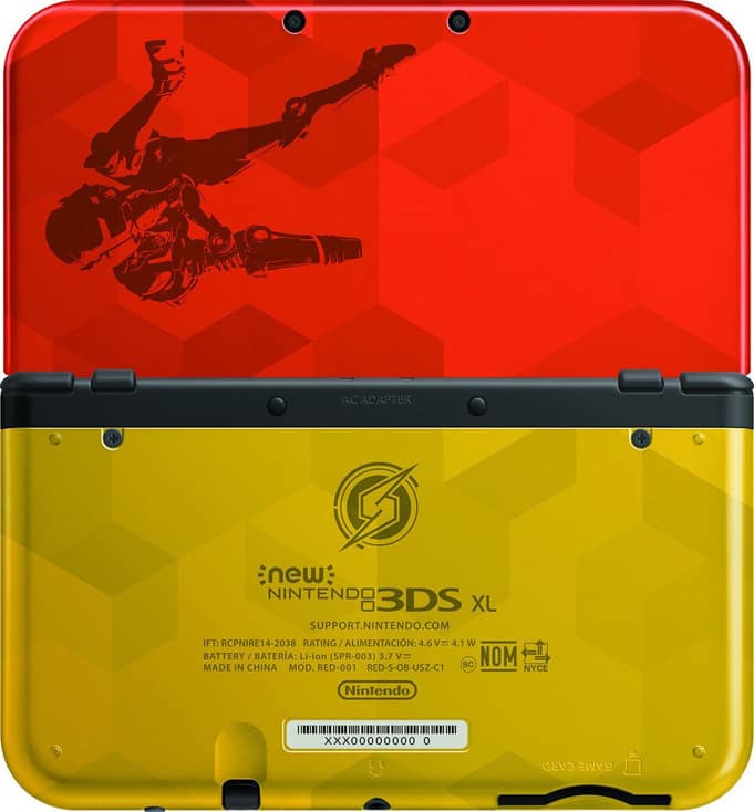 Nintendo 3DS XL Metrod Samus Edition COllector