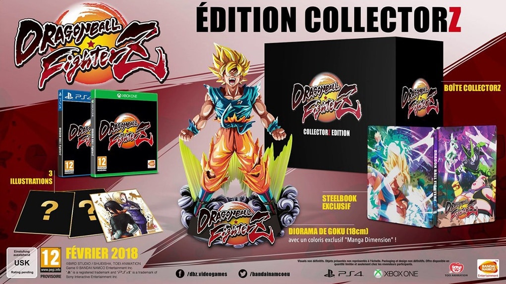 Precommande Dragon Ball Fighter Z Collector