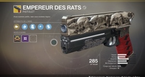 Empereur des rats exotique destiny 2