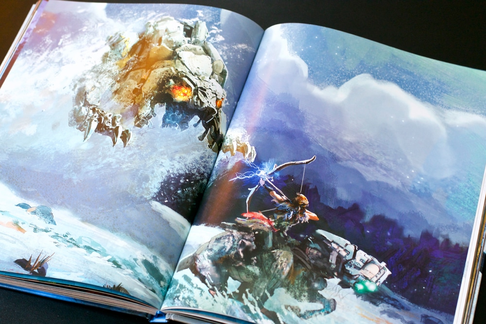 Artbook Horizon Zero Dawn version fr