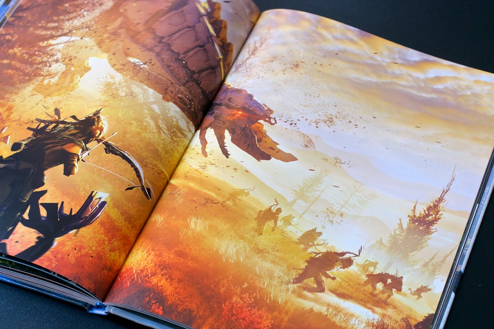 Artbook Horizon Zero Dawn version fr