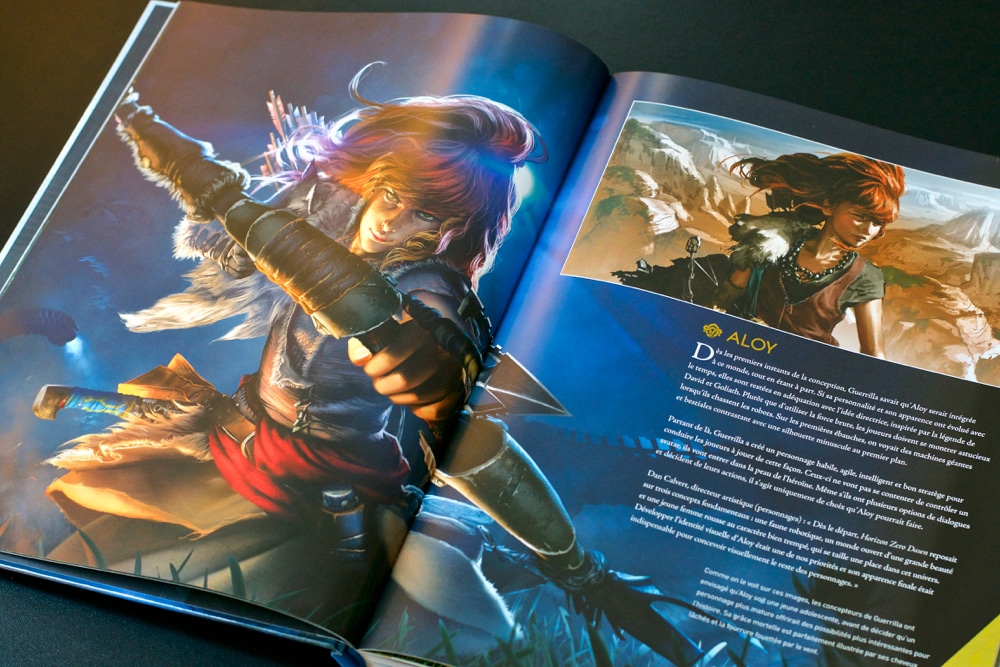 Artbook Horizon Zero Dawn version fr