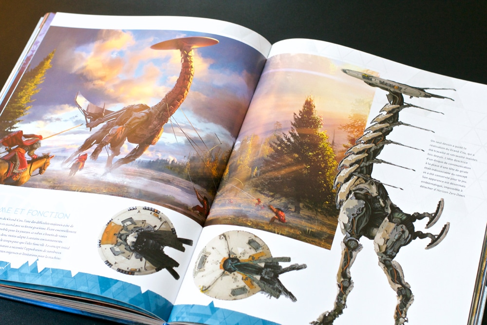 Artbook Horizon Zero Dawn version fr