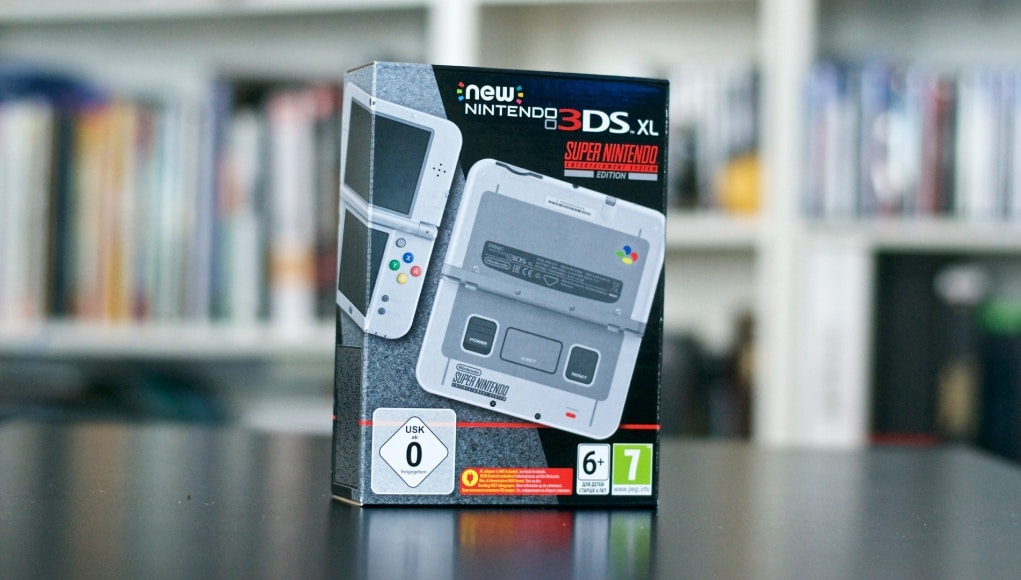 Unboxing 3DS XL Super Nintendo