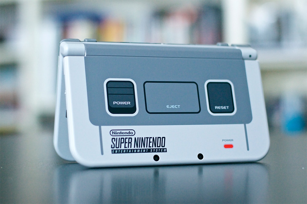 Unboxing 3DS XL Super Nintendo