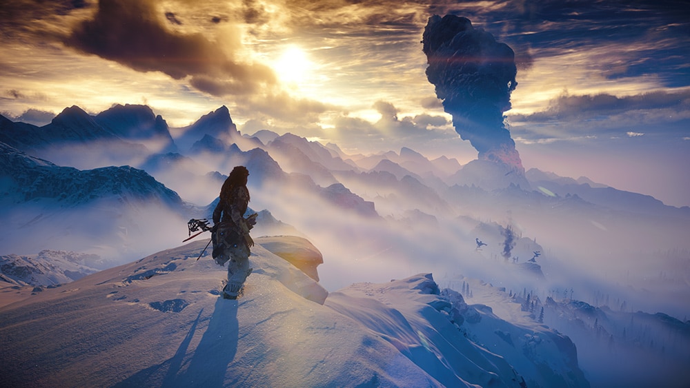 Horizon Zero Dawn Frozen Wilds PS4 Pro