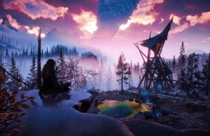 Horizon Zero Dawn Frozen Wilds PS4 Pro