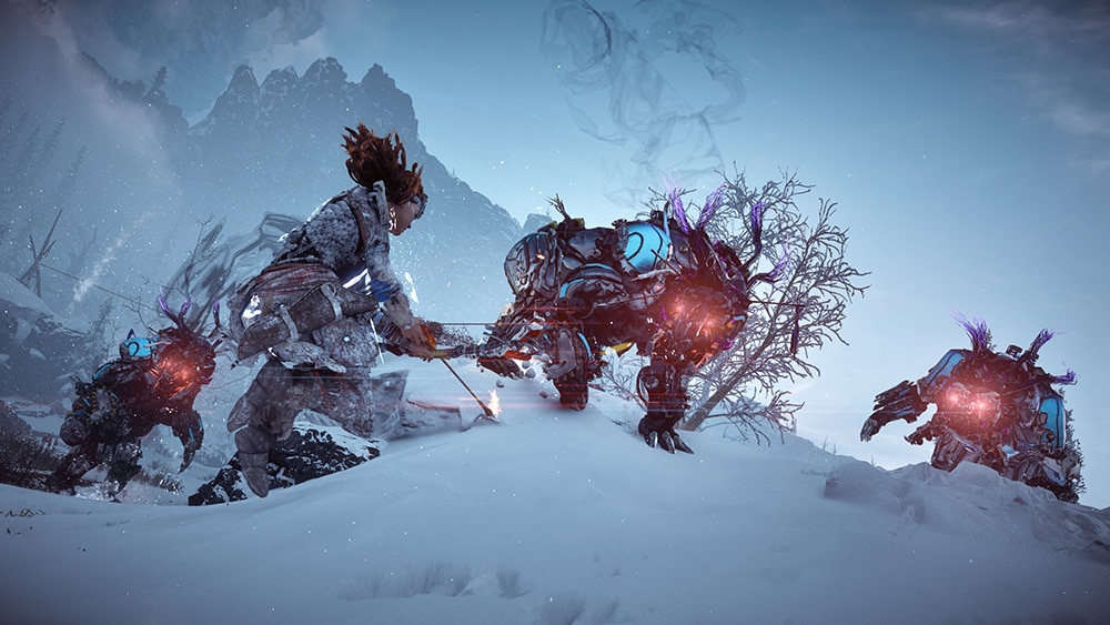 Horizon Zero Dawn Frozen Wilds PS4 Pro