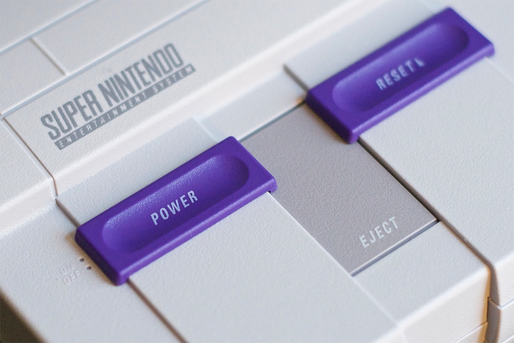 Unboxing super nintendo mini US