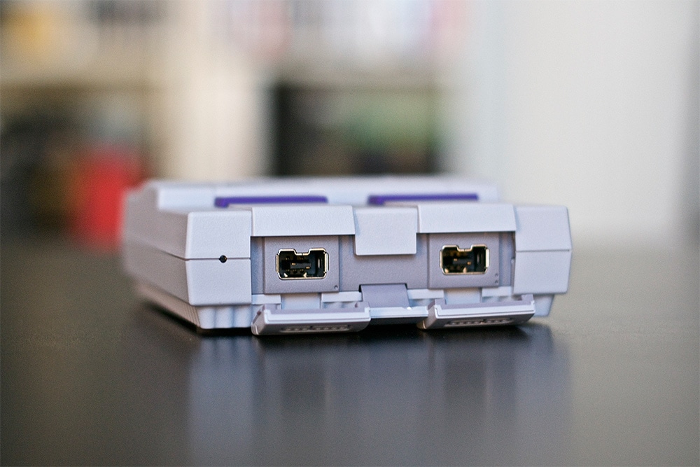 Unboxing super nintendo mini US