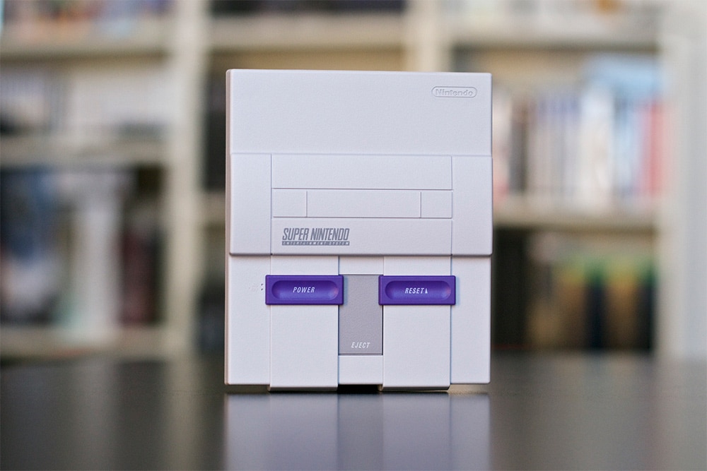 Unboxing super nintendo mini US