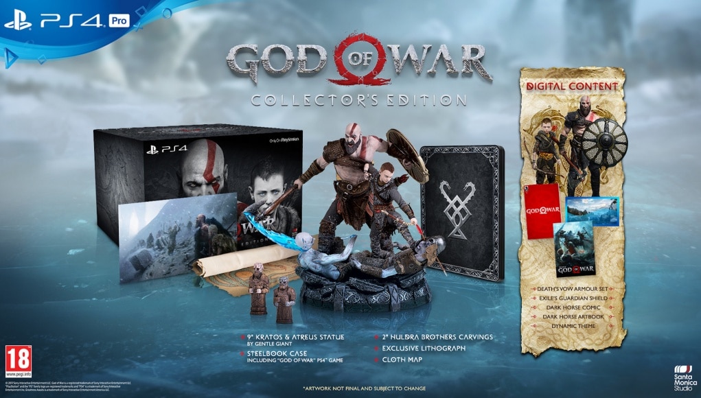 God Of War Collector PS4
