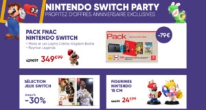 Promo Bon Plan Nintendo Switch