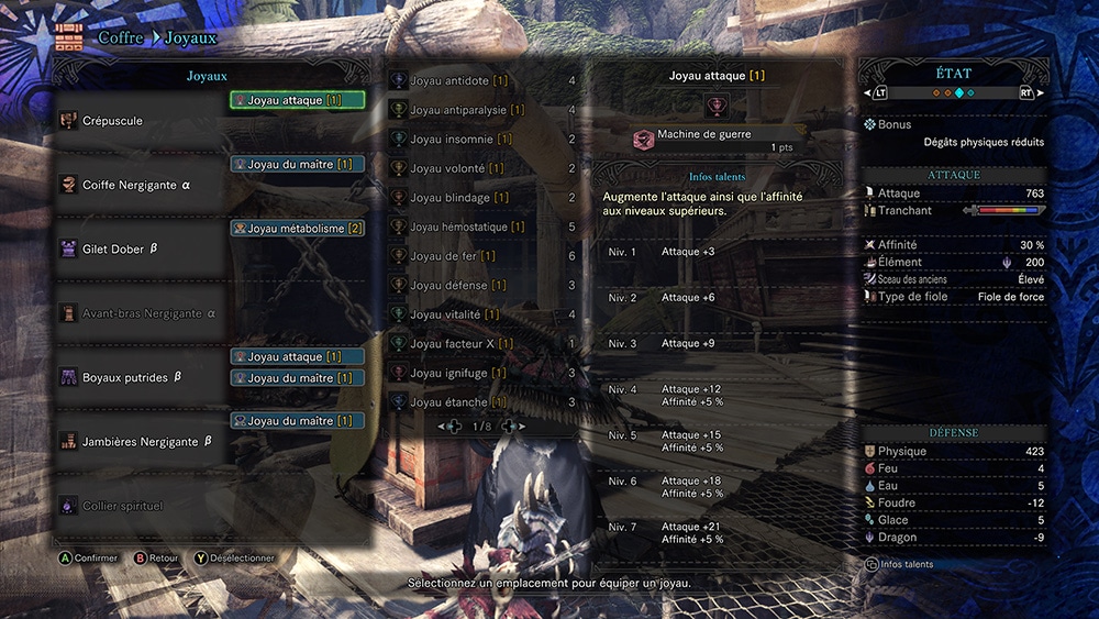 Monster Hunter World Morpho Hache Crepuscule Build