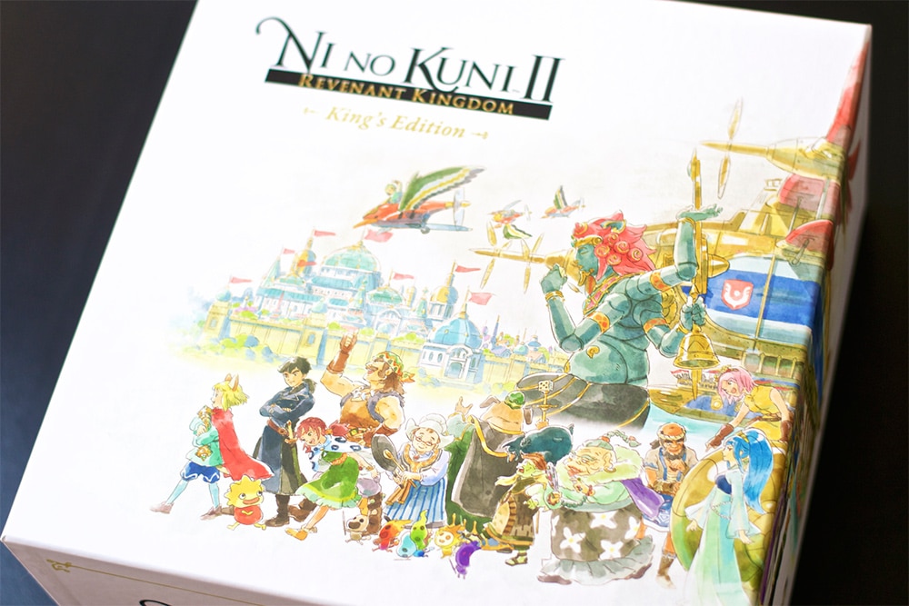 Unboxing Ni No Kuni 2 Collector King