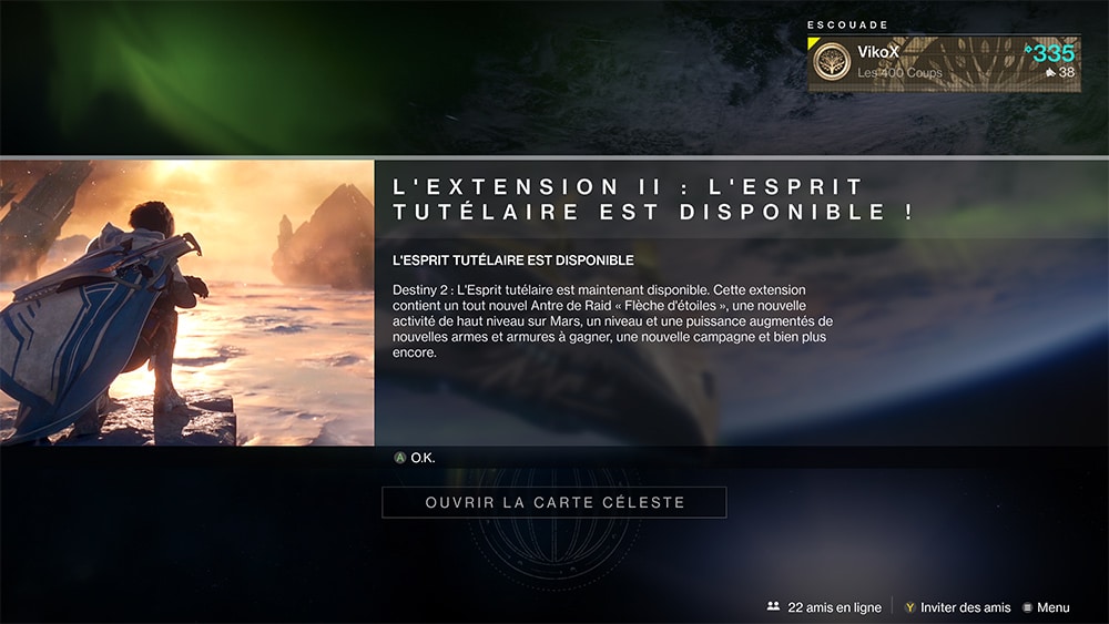 Test Destiny 2 Extension 2 Esprit Tutelaire