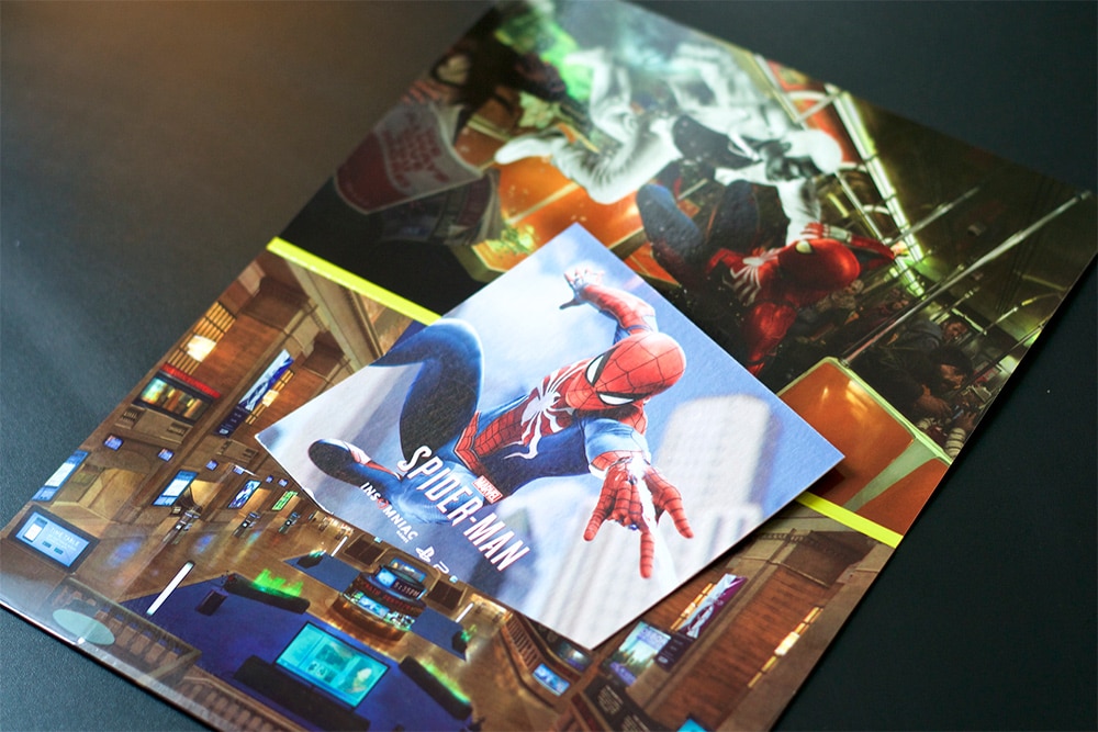 Unboxing Press Kit Spider-Man PS4