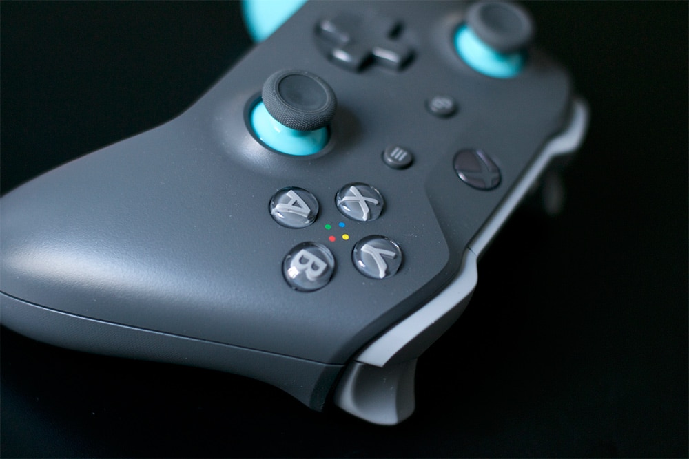 Manette Xbox One Grey and Blue