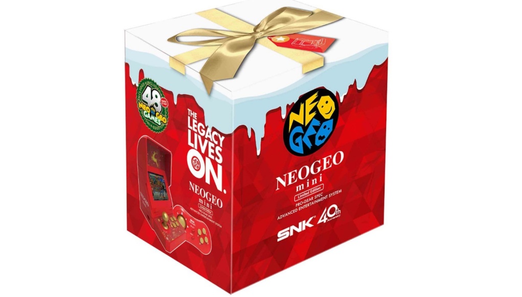 Precommande Neo Geo Mini Christmas Edition