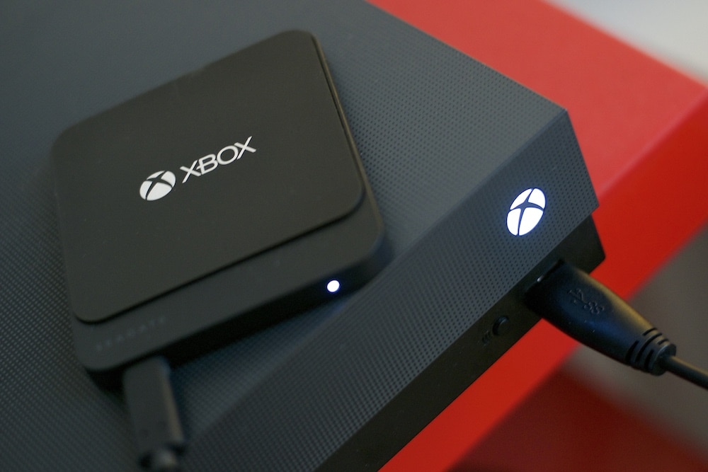 Test Disque Dur SSD Xbox One Seagate