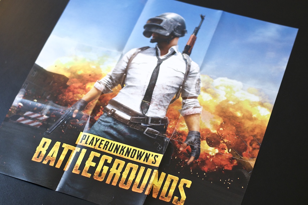 Unboxing Press Kit PUBG PS4