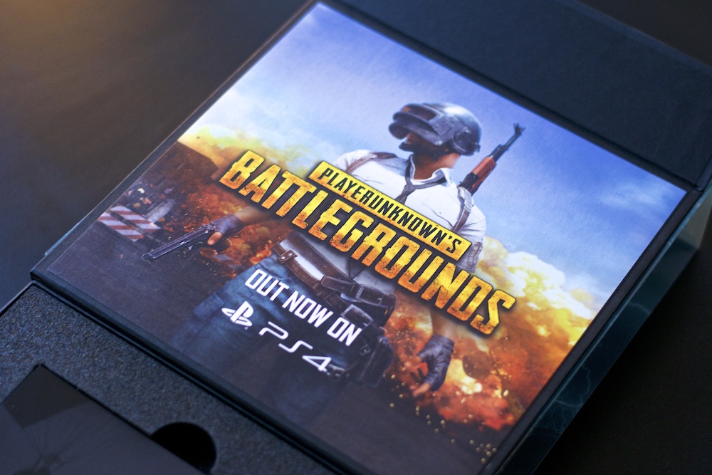 Unboxing Press Kit PUBG PS4