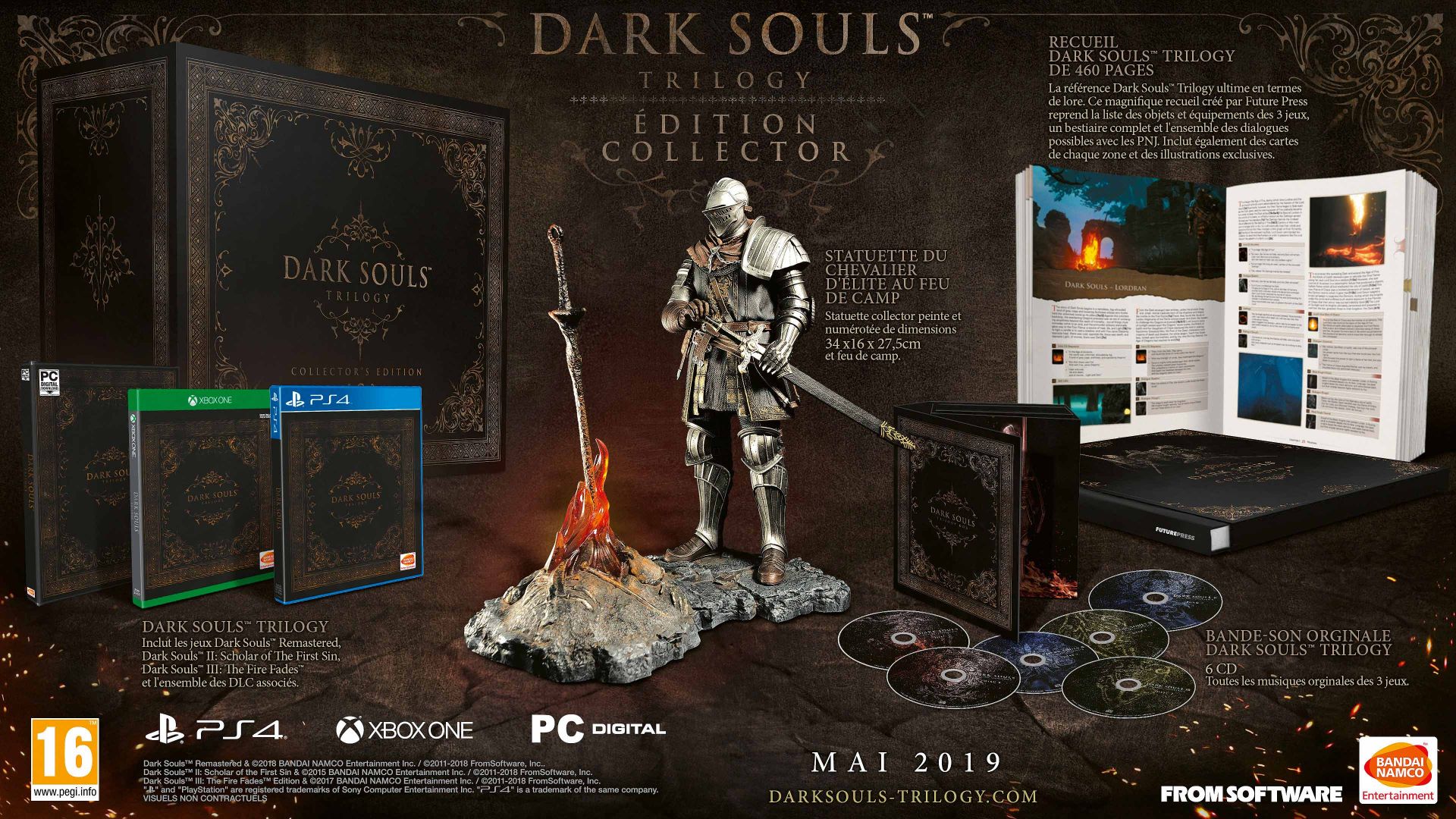 Dark Souls Trilogy COllector Premium