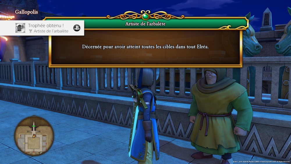 Dragon Quest 11 Trophee Platine