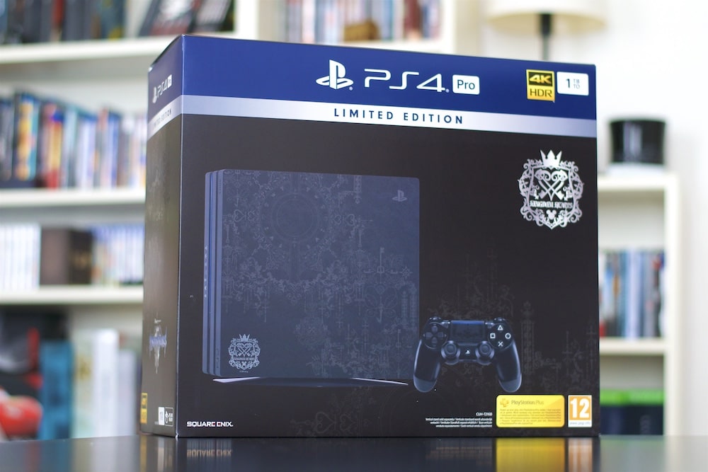 Unboxing PS4 Pro Kingdom hearts 3