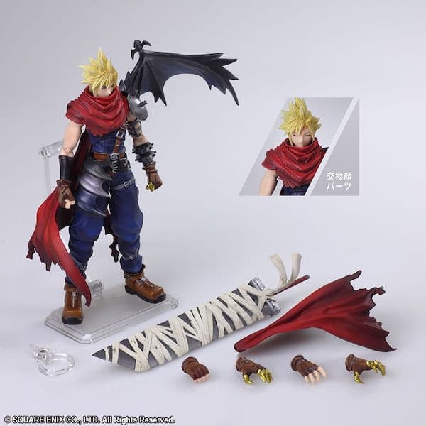 Cloud Kingdom Hearts Bring Arts Figure