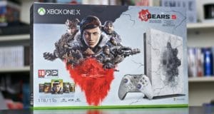 Unboxing Console Xbox One X gears 5 collector
