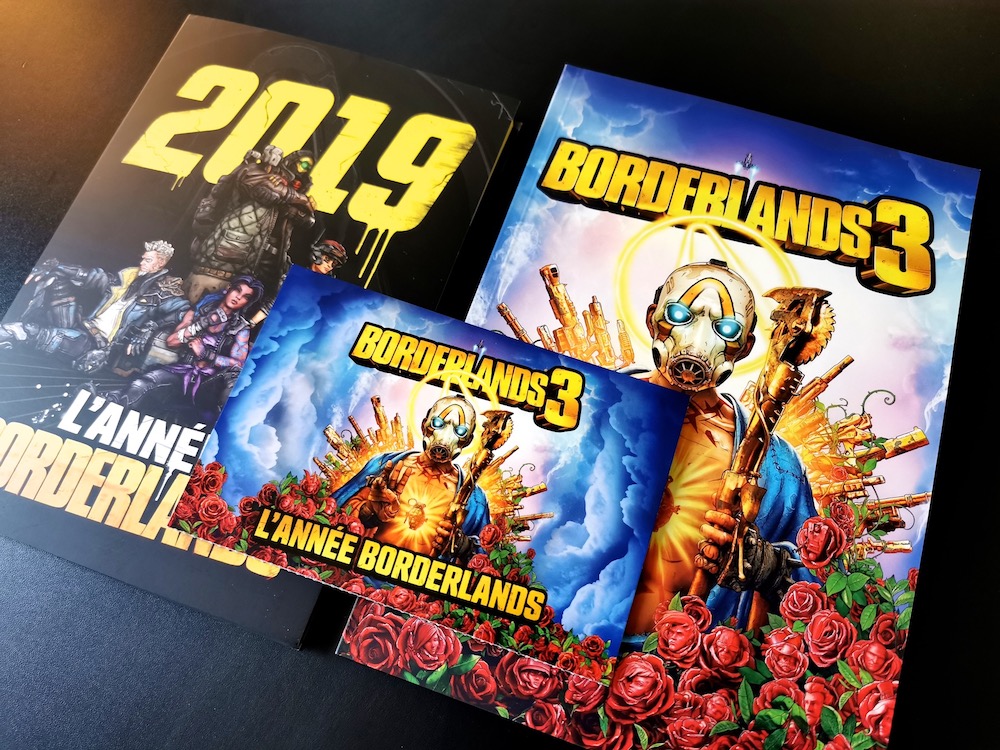 Arrivage Unboxing Press Kit Borderlands 3